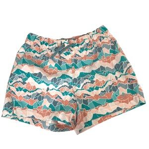 The north face all over colorful class v short size medium